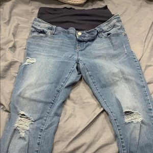 Old Navy Full Panel Maternity Jeans, Size 12